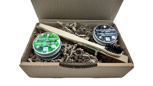 Natural Organic Certified Solid Toothpaste Gift Set-0