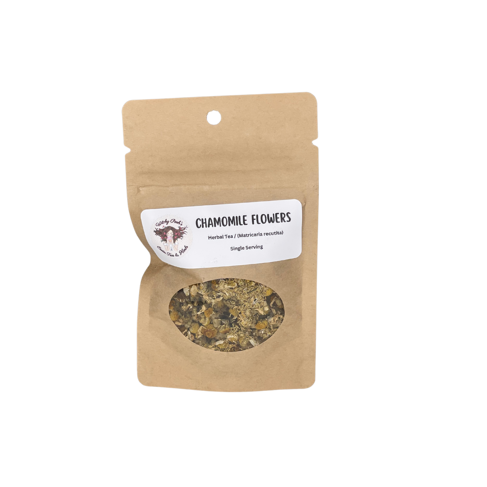 Witchy Pooh's Chamomile Flowers Loose Leaf Herbal Tea, Caffeine Free, For Stress Relief and Sleep Aid-11