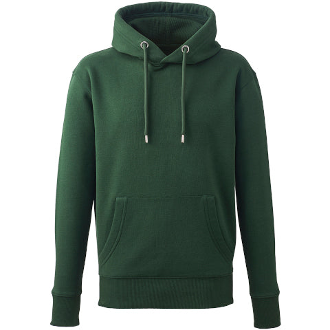 Anthem Men's Organic/Vegan Hoodie - Forest Green-0