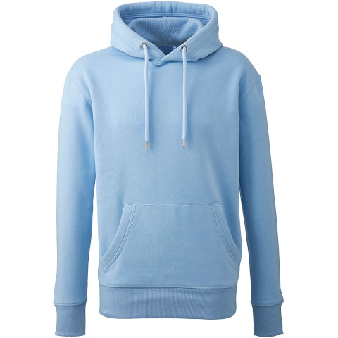 Anthem Men's Organic/Vegan Hoodie - Light Blue-0