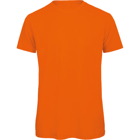 B&C Inspire Organic Men's T-Shirt - Orange-0