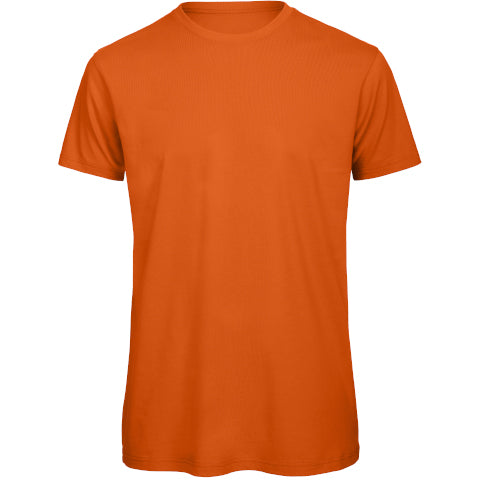 B&C Inspire Organic Men's T-Shirt - Urban Orange-0