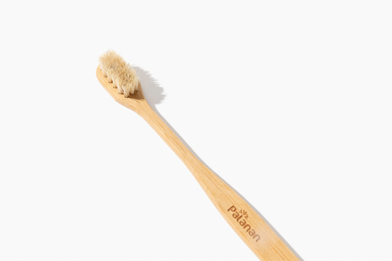 Bamboo Toothbrush - White-0