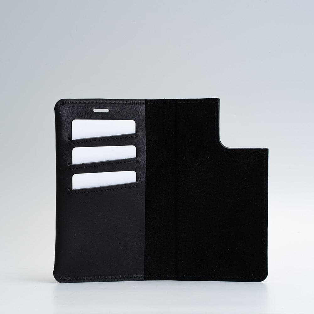 Leather Folio Wallet with MagSafe - The Minimalist 1.0 - SALE-4