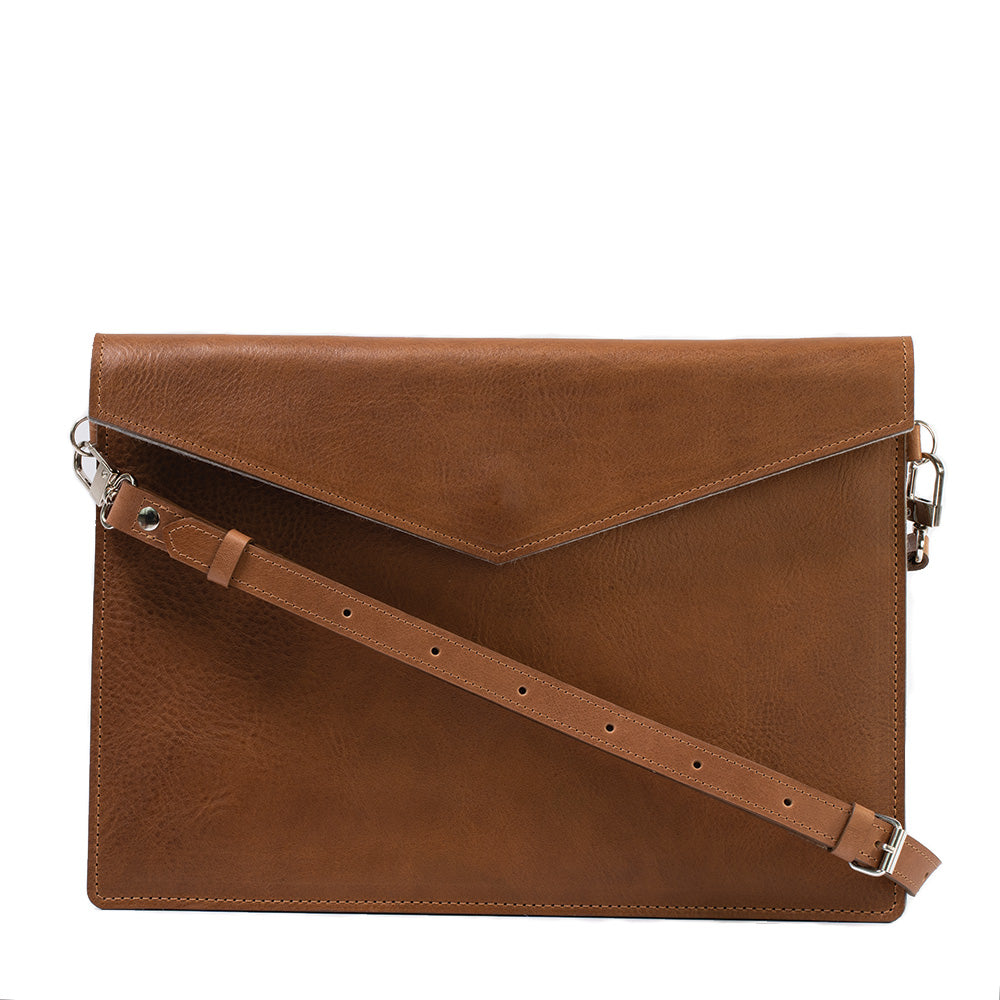 Leather Bag for iPad with adjustable strap-9