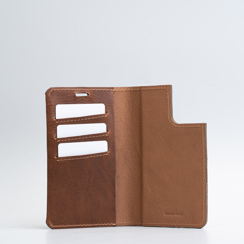 Leather Folio Wallet with MagSafe - The Minimalist 1.0 - SALE-1