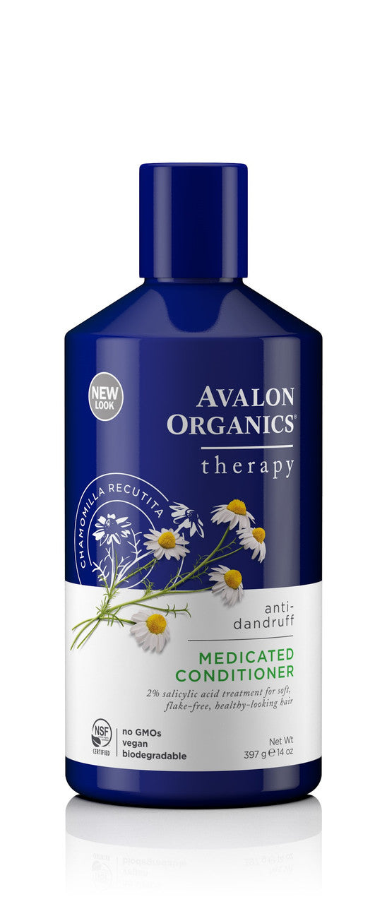 Avalon Organics Anti-Dandruff Itch & Flake Conditioner (1x14 OZ)-0