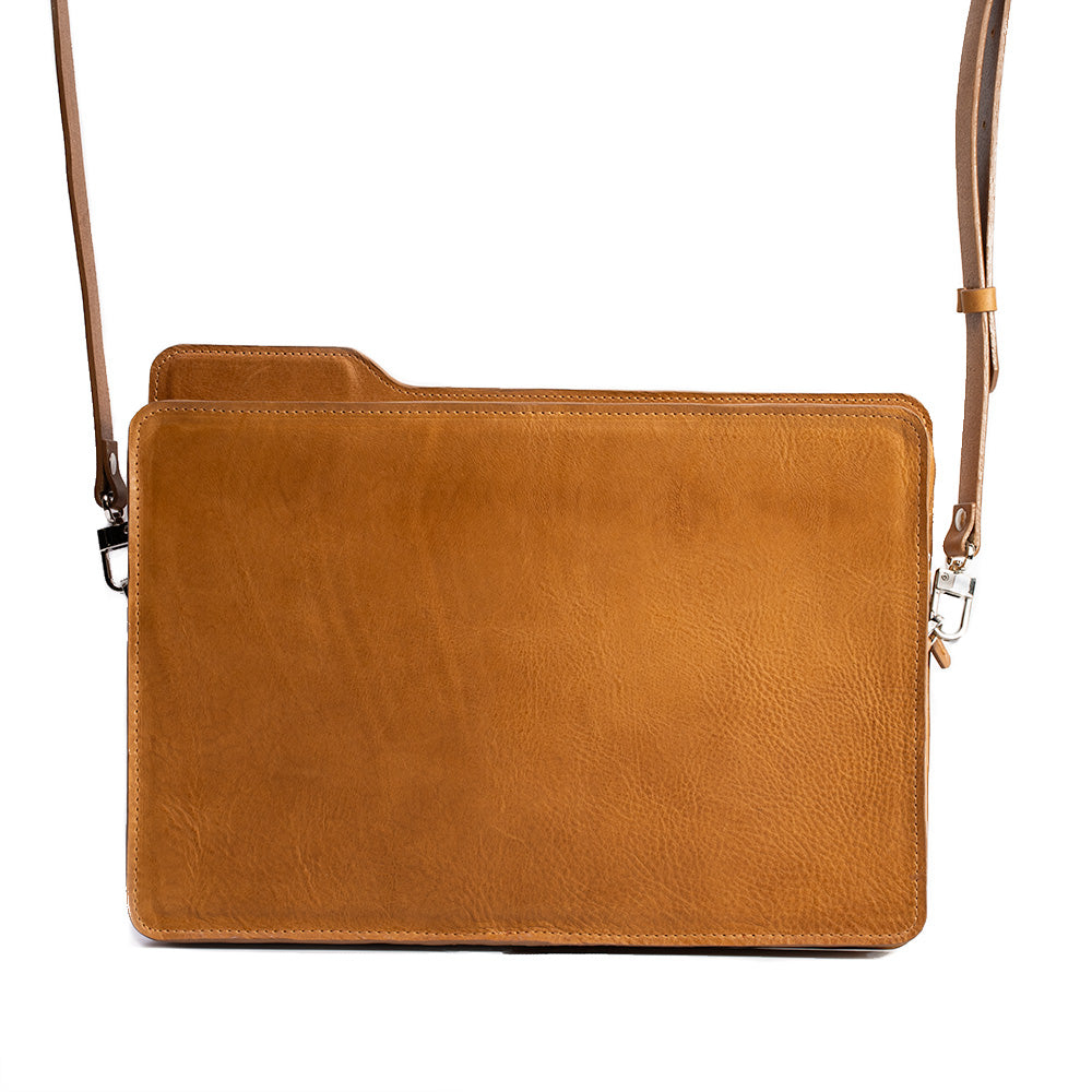 Leather bag for laptop - The File-4