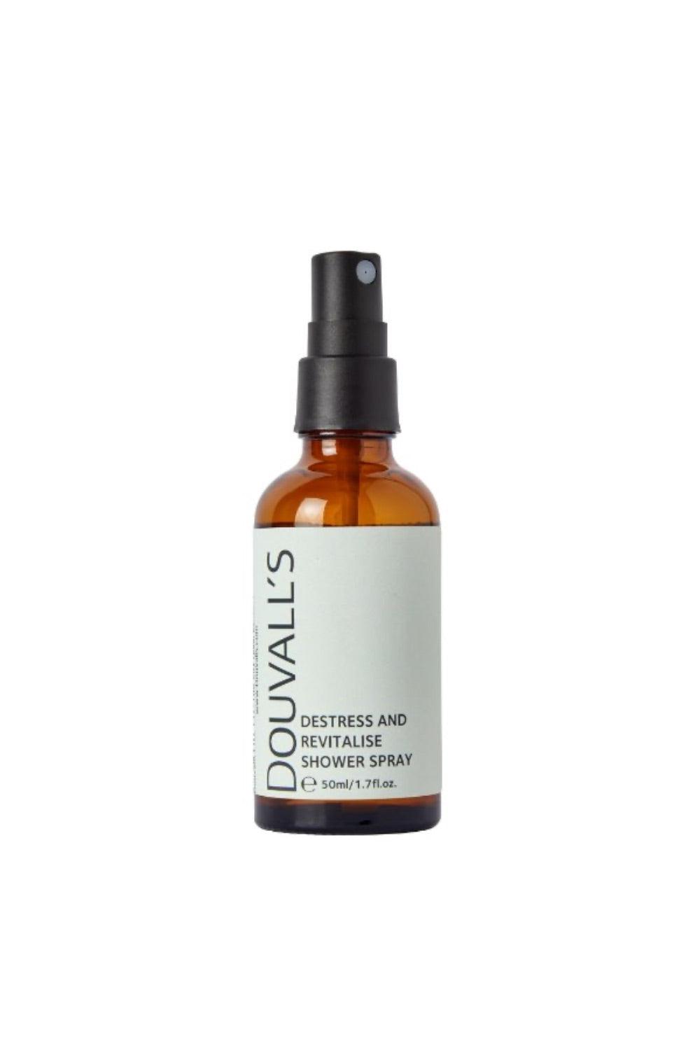 Destress and Revitalise Organic Natural  Shower Spray 50ml | Uplifting Citrus Scent for a Spa-Like Shower Experience-1