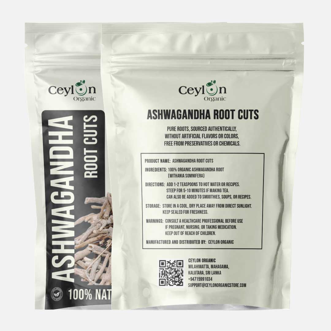 1kg+ Ashwagandha Root | Cuts  | Withania Somnifera Radix | Ceylon Organic-1