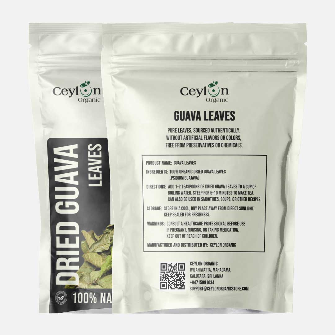 500+ Guava Leaves, Dried Guava Leaves | Ceylon organic-2