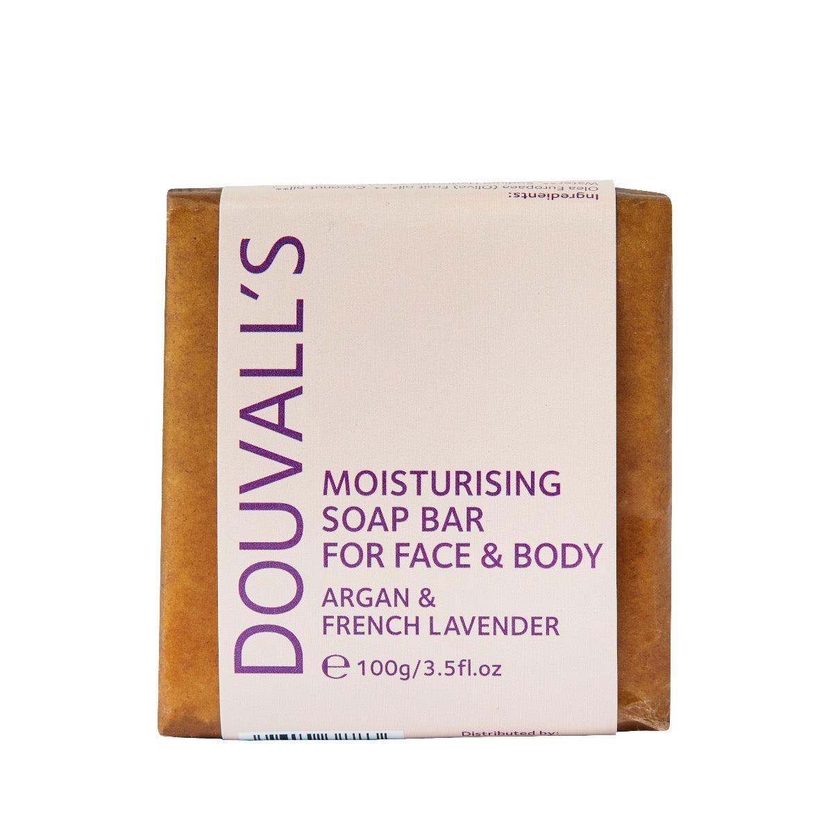 Organic Argan & French Lavender Soap 100g | Nourishing, Ethical, and Giving Back-1