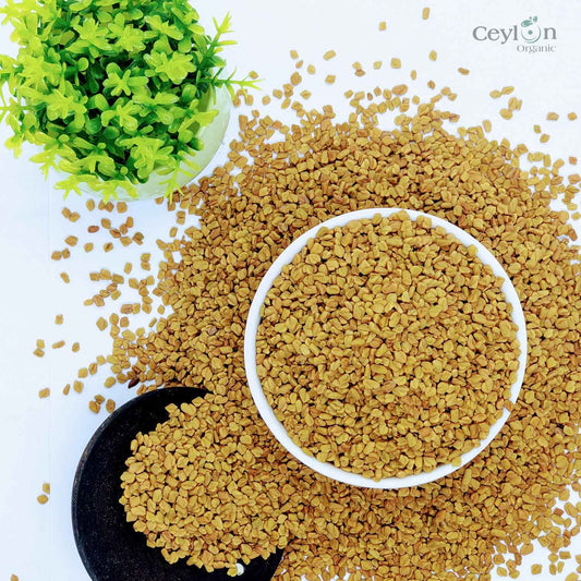 1kg+ Fenugreek Seeds Non-GMO Trigonella Foenum Graecum Whole Methi Seed Bulk | Ceylon organic-0