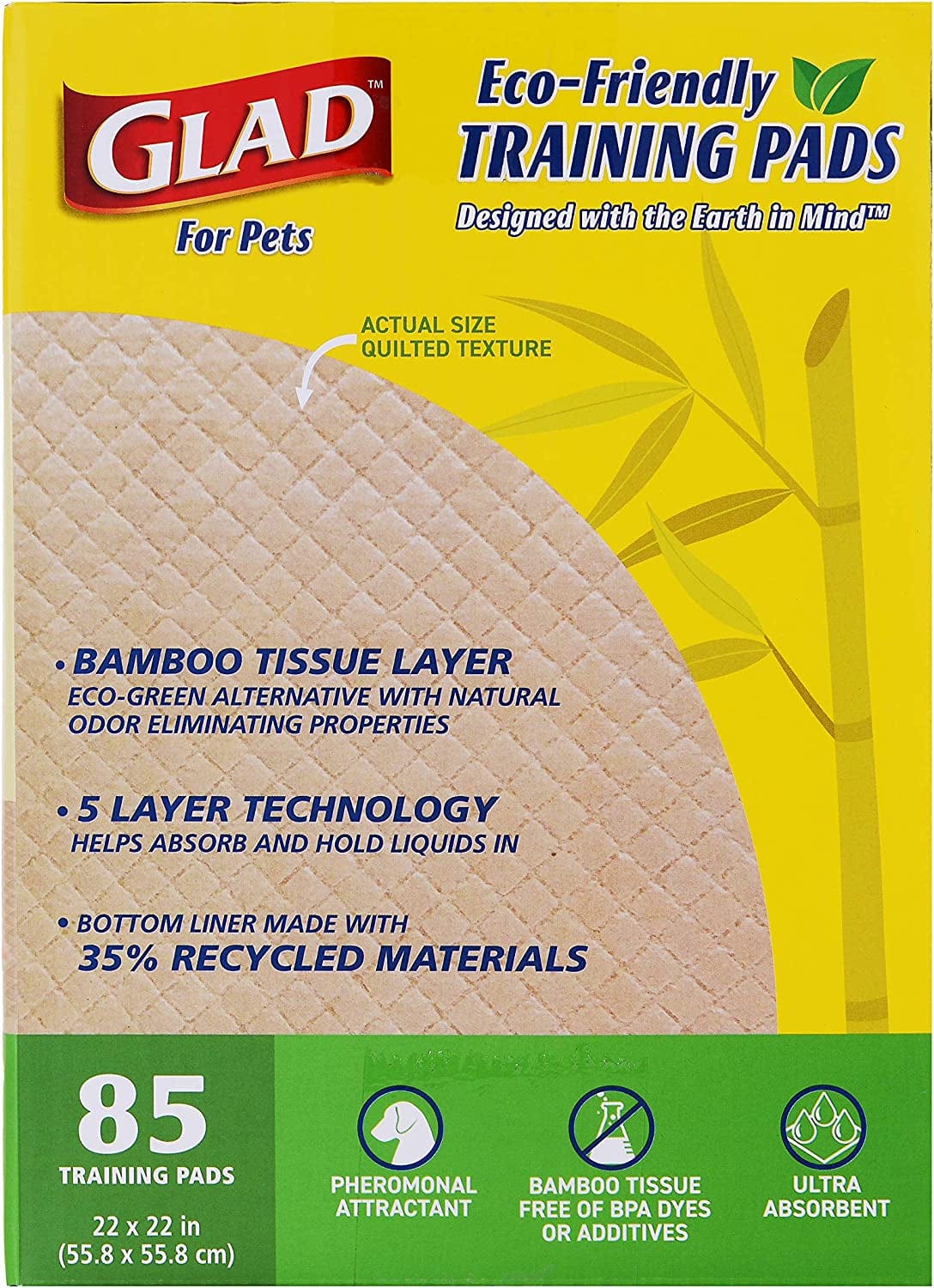 🐶 Glad Eco-Friendly Absorbent Dog Training Pads 🌍-4