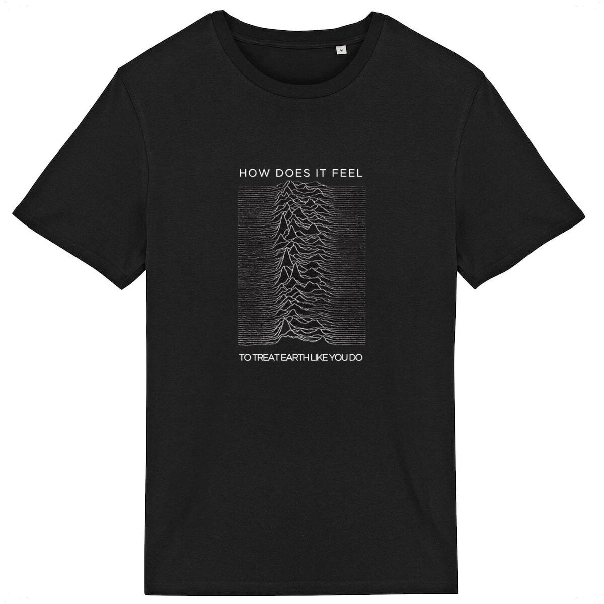How does it Feel - Joy Division Organic Cotton Unisex Tee-1