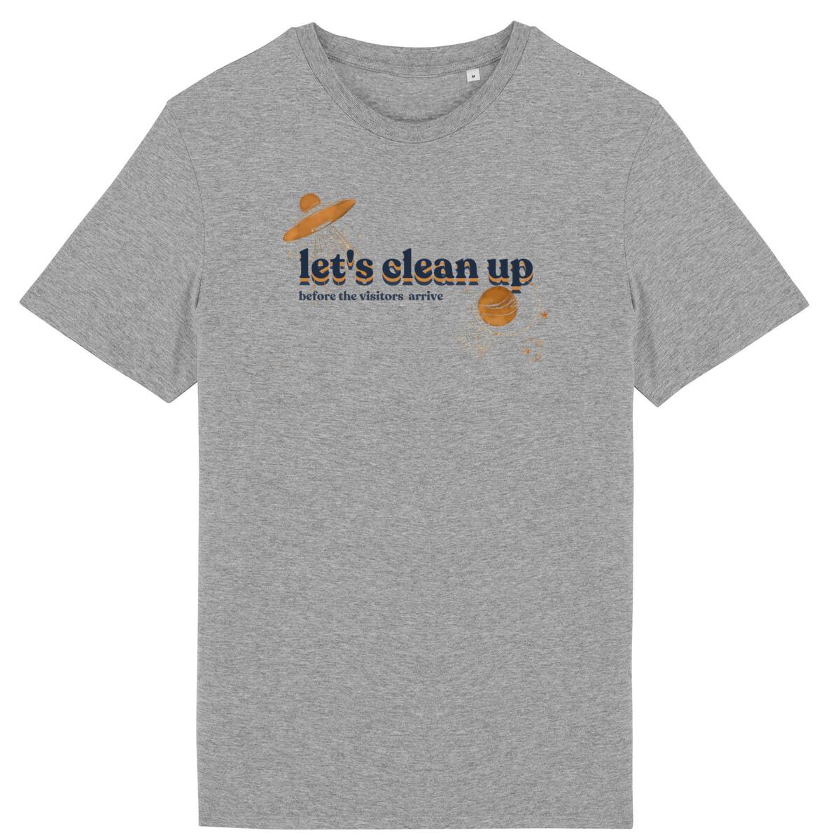 Let's Clean Up Unisex Organic Cotton Tee-2