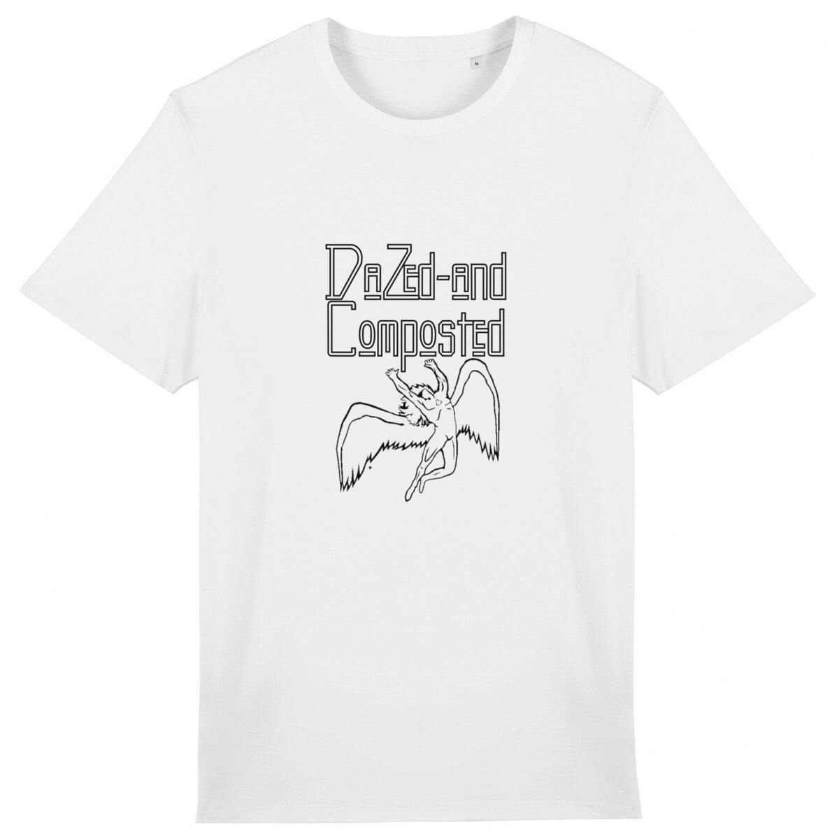 Dazed and Composted Unisex Organic Tee-1