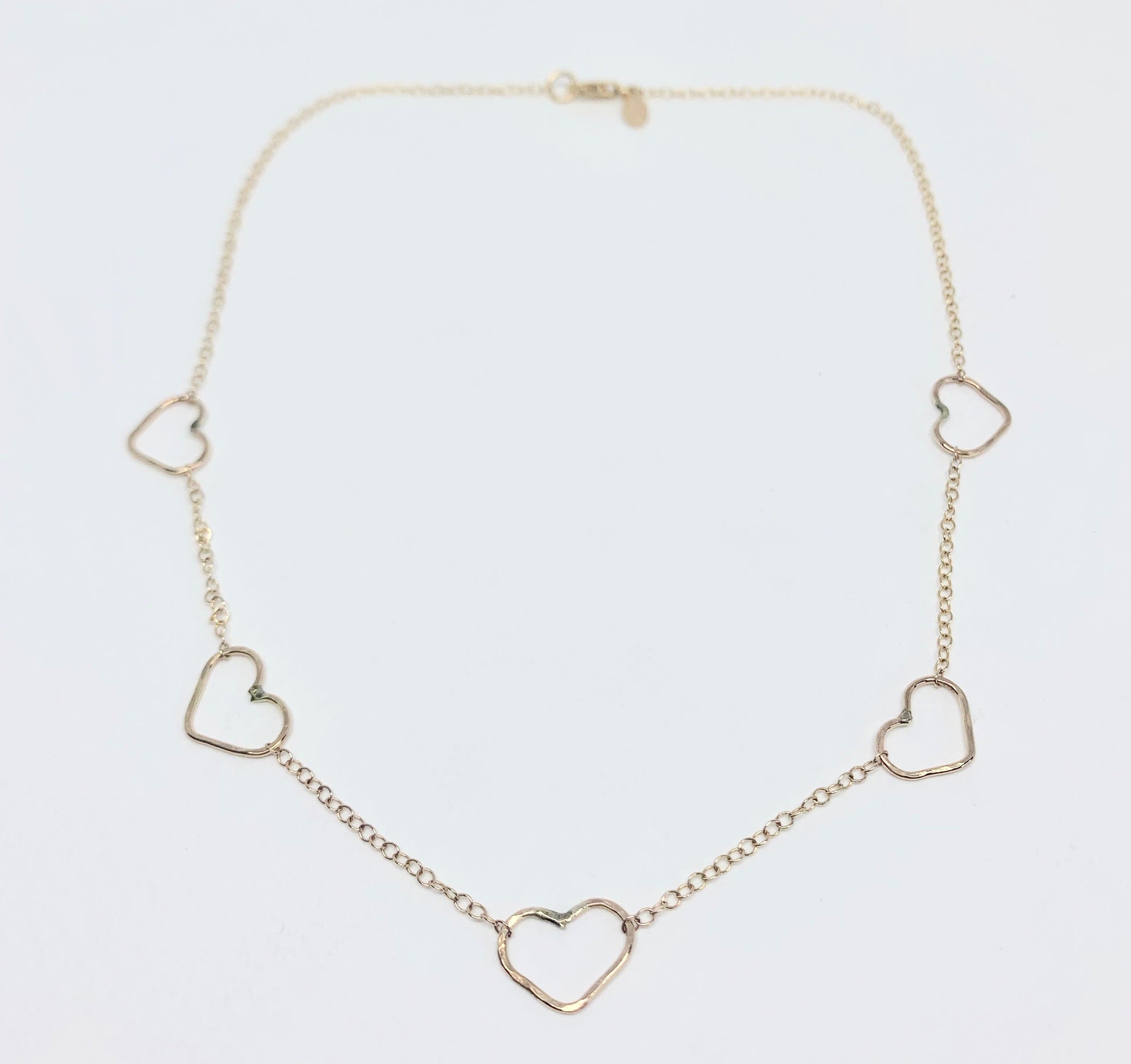 Heart Choker Necklace-17
