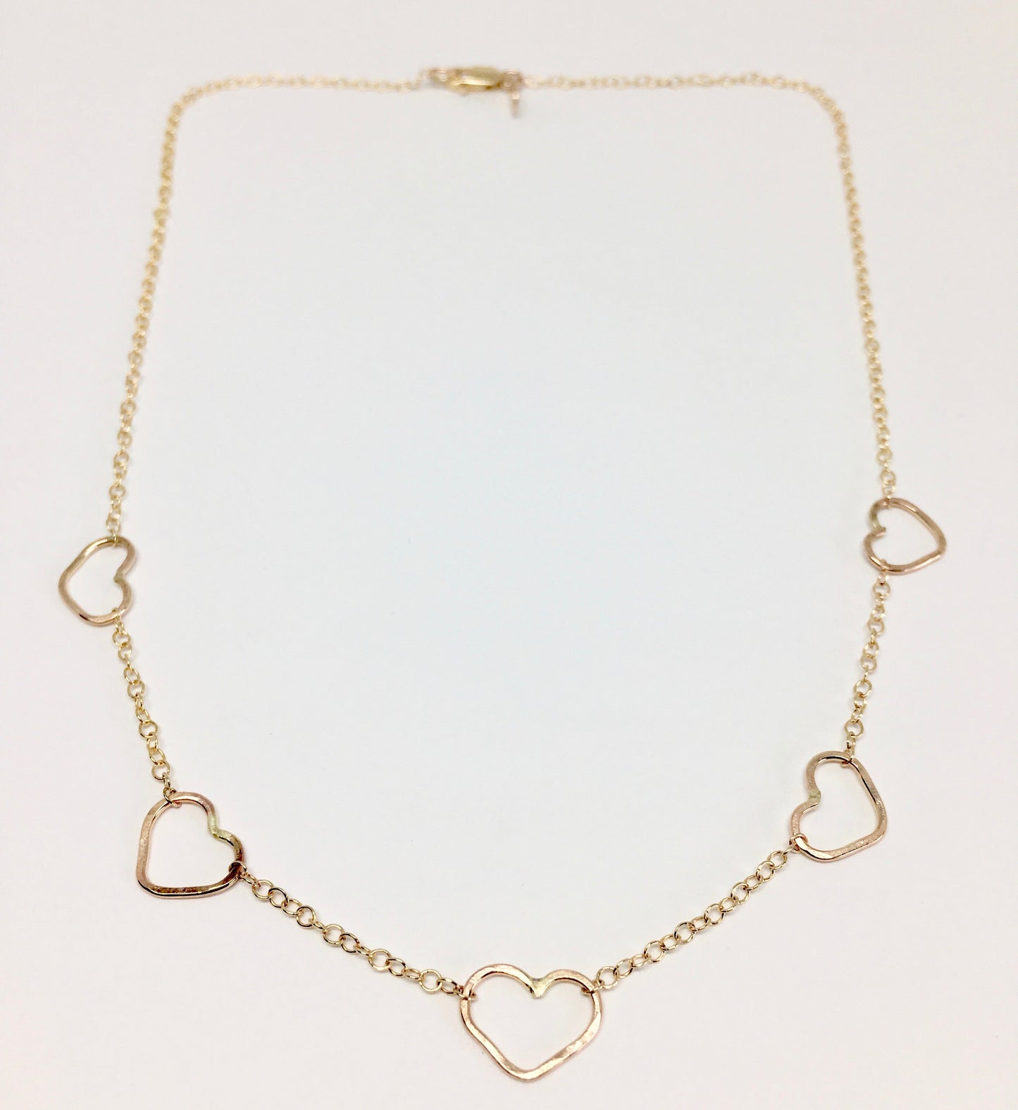 Heart Choker Necklace-20