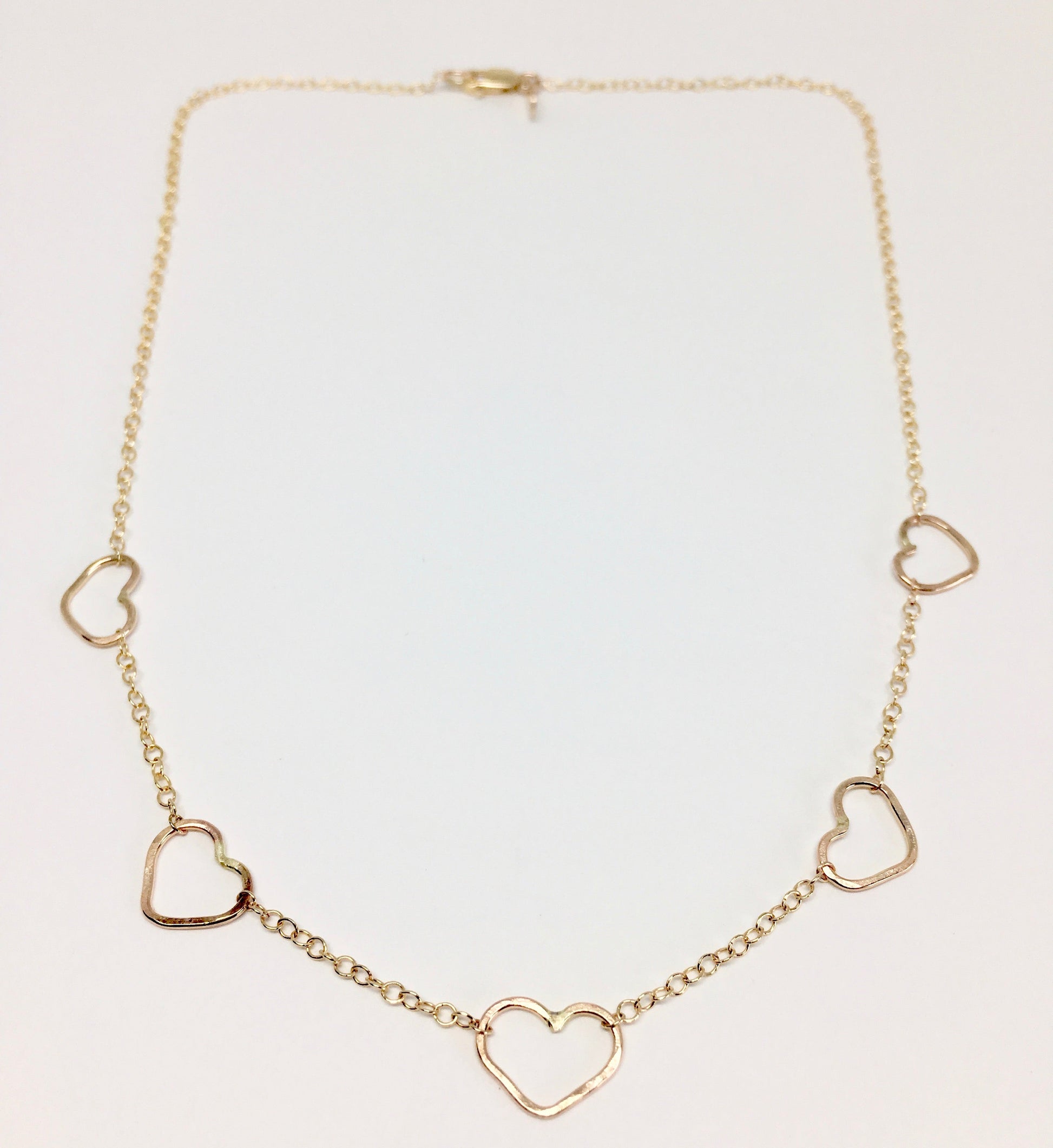 Heart Choker Necklace-20