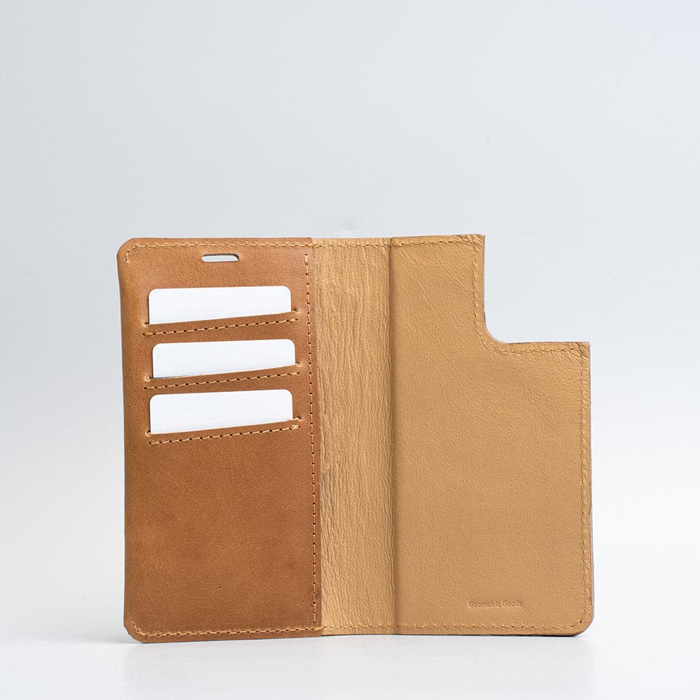 Leather Folio Wallet with MagSafe - The Minimalist 1.0 - SALE-7