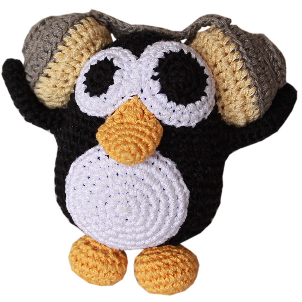 Knit Knacks Organic Cotton Pet & Dog, Puffin or Hipster Penguin-2