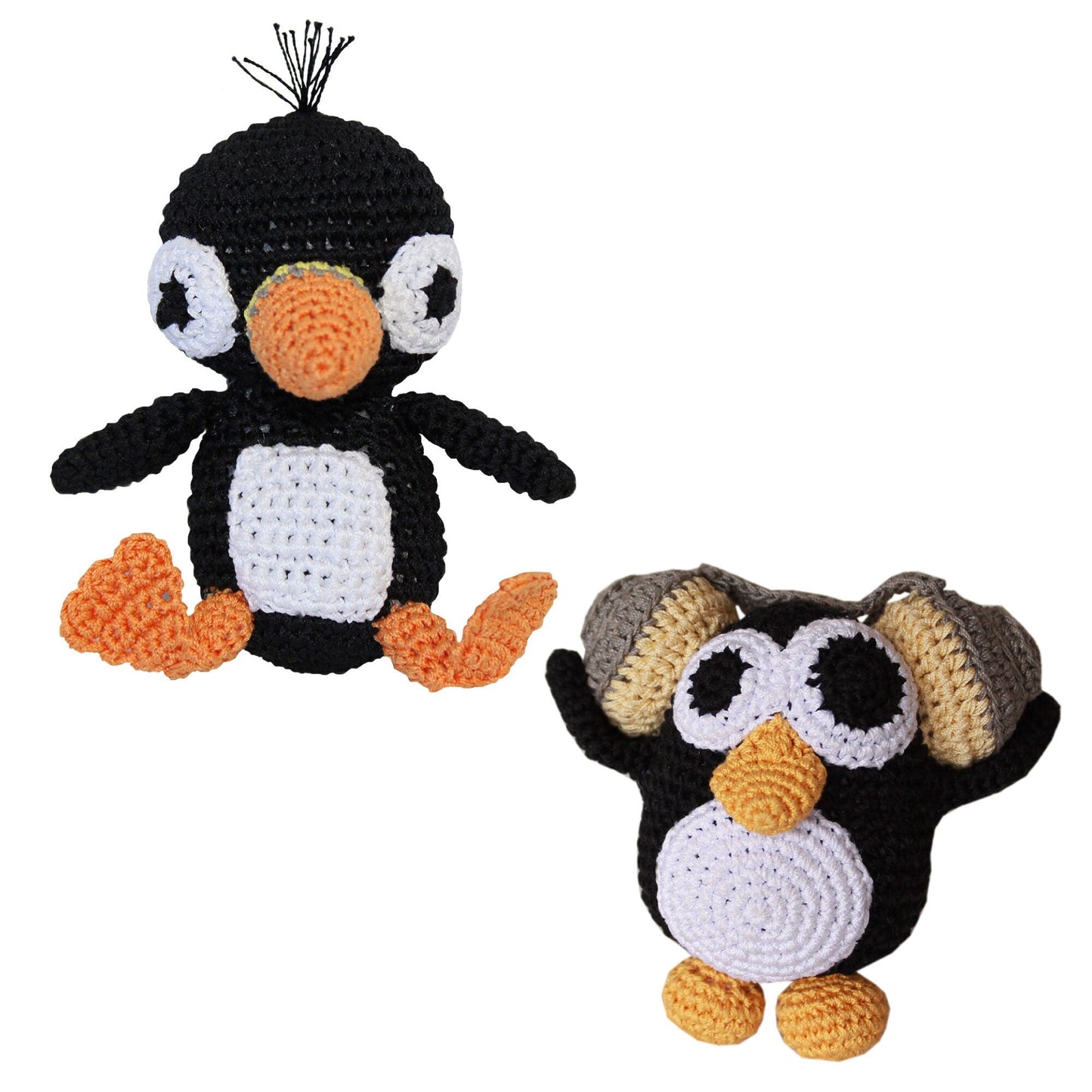 Knit Knacks Organic Cotton Pet & Dog, Puffin or Hipster Penguin-0