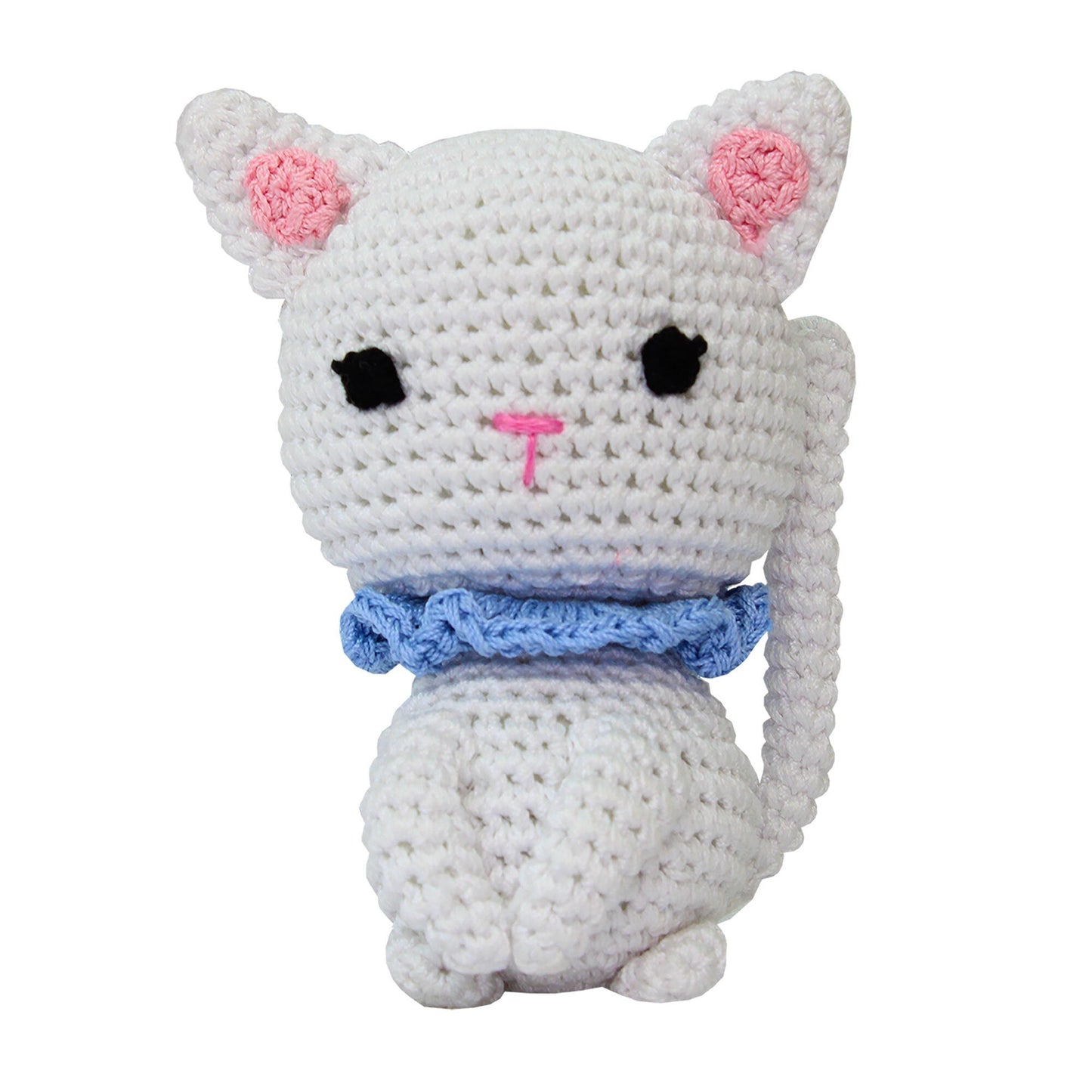 Knit Knacks Organic Cotton Pet, Dog & Cat Toy, "Kitty Purry"-0