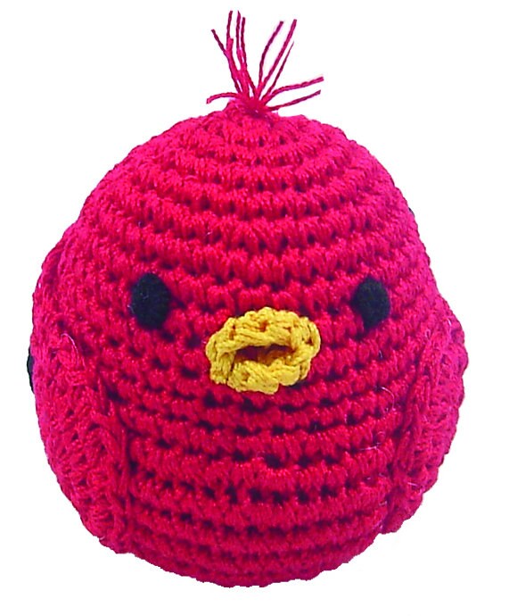 Knit Knacks Organic Cotton Pet and Dog Toys, "Birds & A Bee Group" (Choose from 5 Different Options)-3