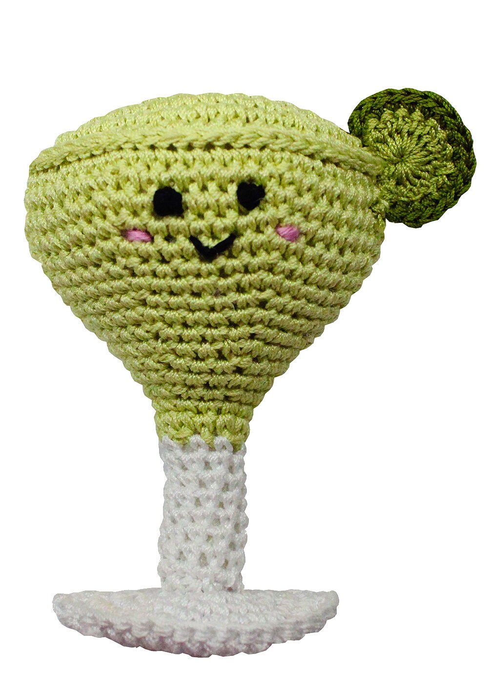 Knit Knacks Organic Cotton Pet, Dog Toy, "Beverages Group" (Choose from 9 different options!)-4