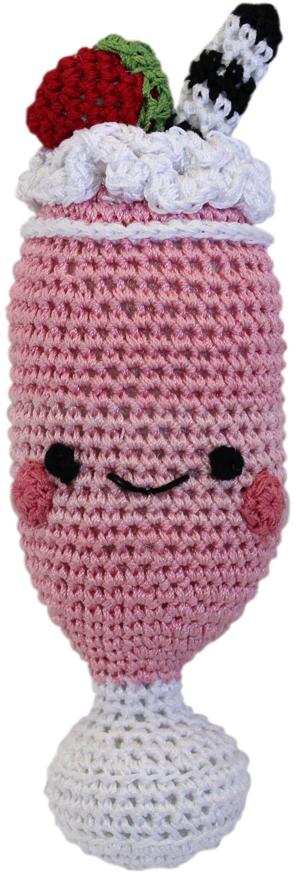 Knit Knacks Organic Cotton Pet, Dog Toy, "Beverages Group" (Choose from 9 different options!)-7