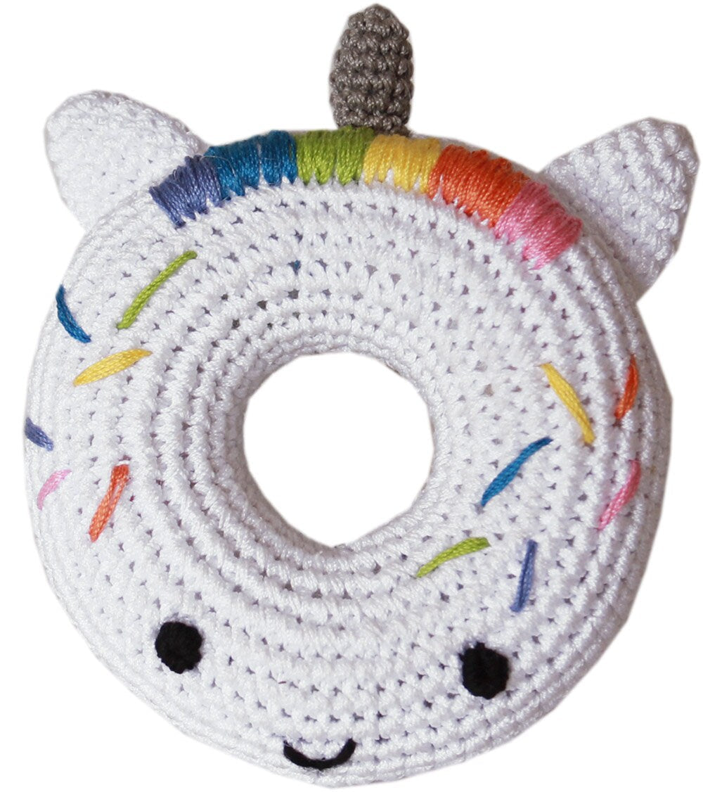 Knit Knacks Organic Cotton Pet & Dog Toys, "Magical Group" (Choose from: Unicorn, Poo, Donut, Rainbow or Dragon!)-5