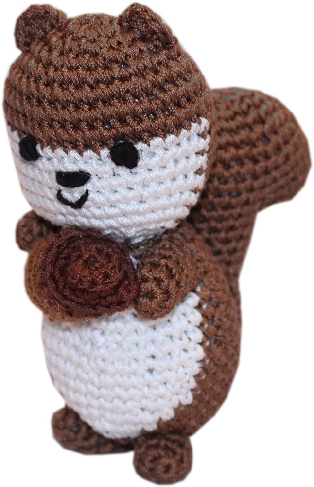Knit Knacks Organic Cotton Pet& Dog Toys, "Woodland Friends Group" (Choose from 6 options!)-6