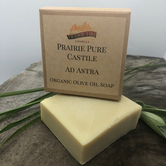 Ad Astra Real Castile Organic Olive Oil Soap for Sensitive Skin - Dye Free - 100% Certified Organic Extra Virgin Olive Oil-0