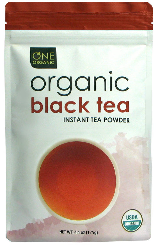 Instant Black Tea Premium Organic - 125 grams (4.4 oz) Pouch-0
