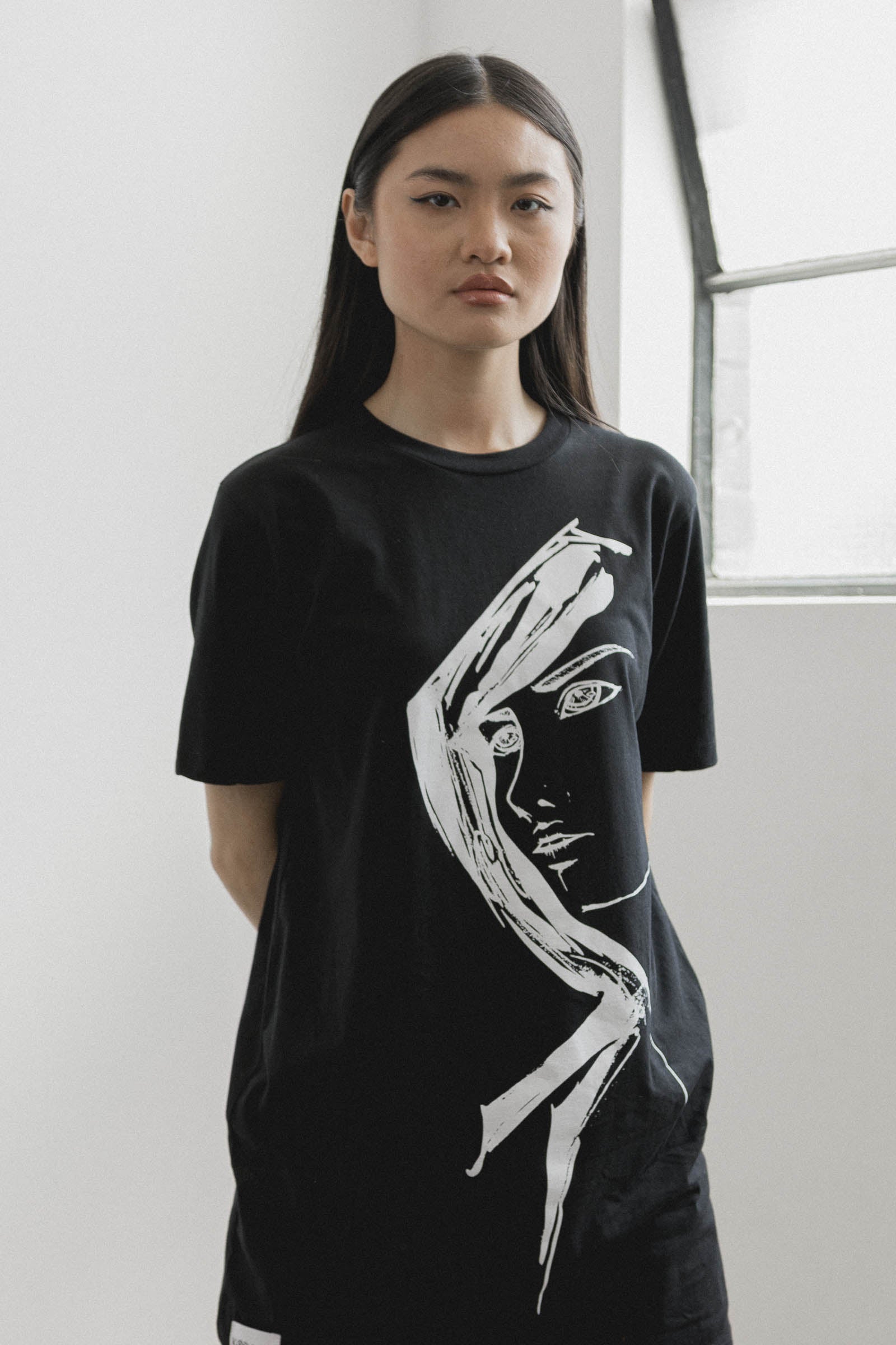 Akira Unisex Organic Cotton Long T-shirt-1