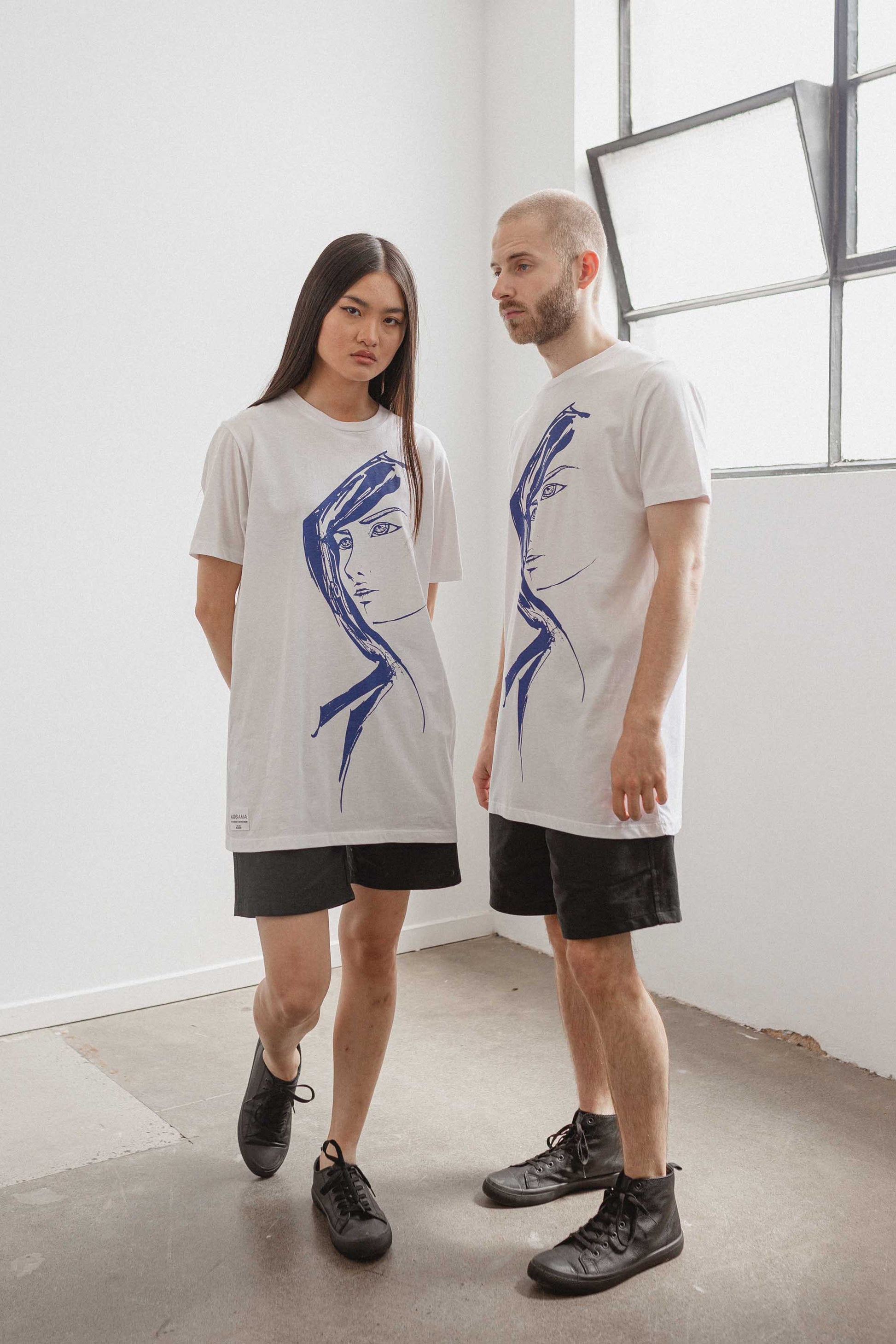 Akira Unisex Organic Cotton Long T-shirt-6