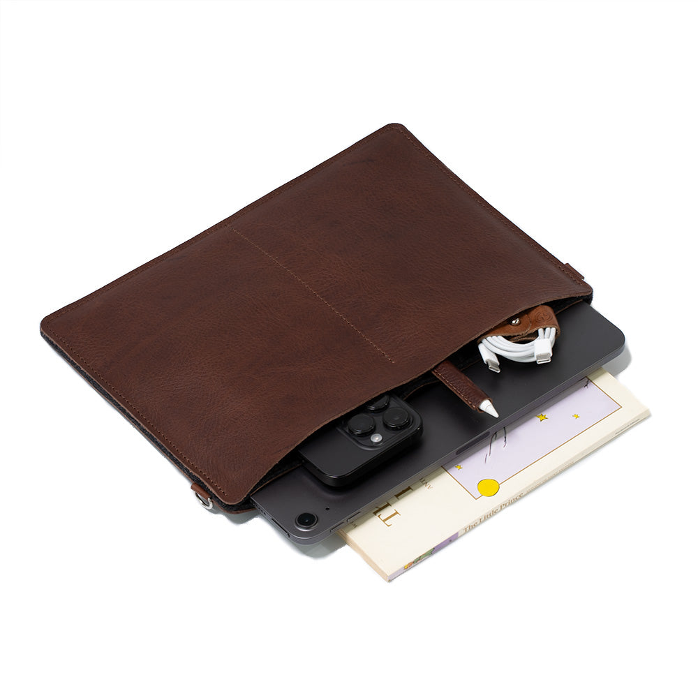 Leather Bag for iPad - The Minimalist 4.0-1