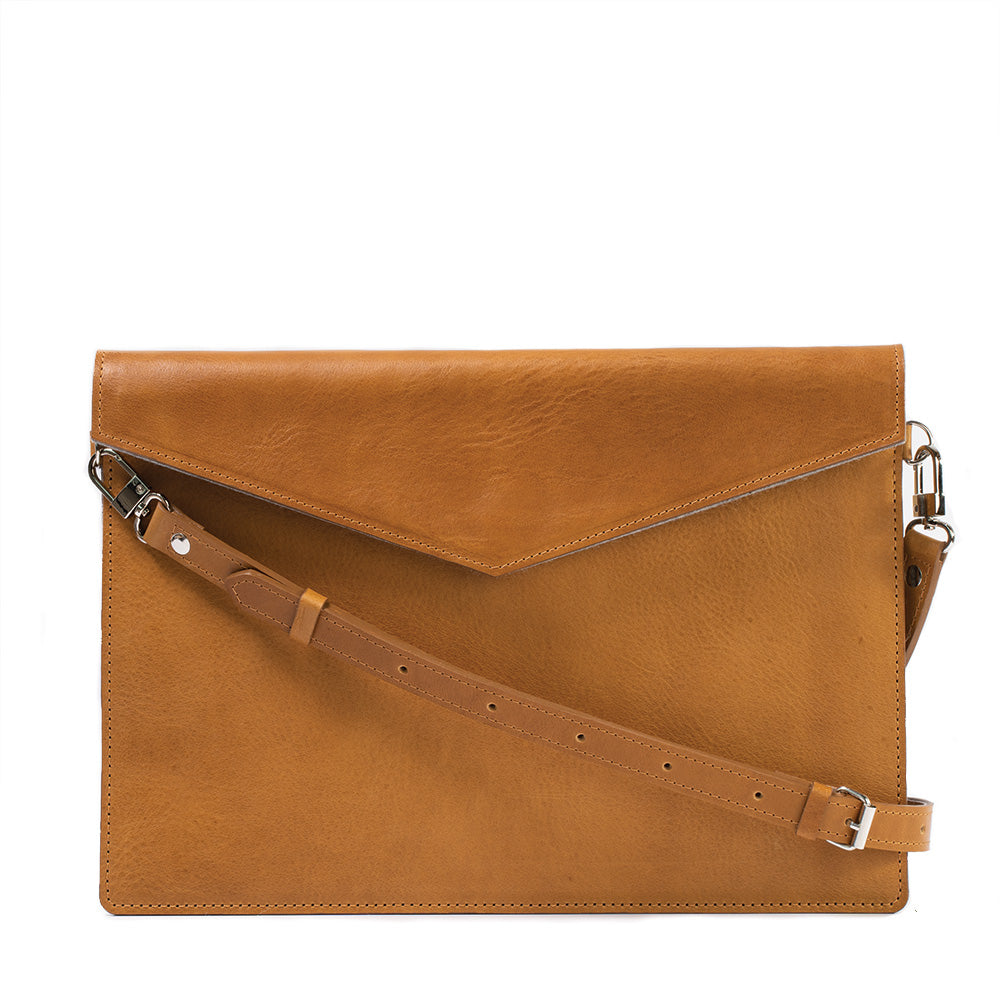 Leather Bag for iPad with adjustable strap-0