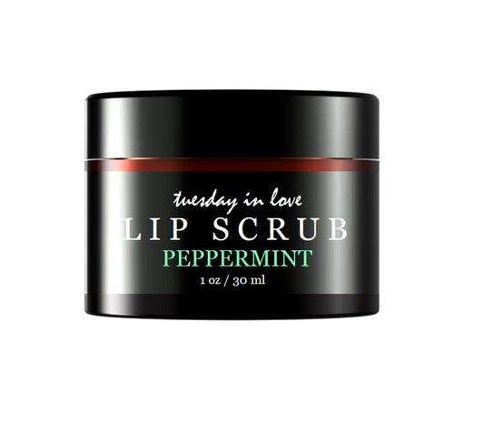 Organic Lip Scrub - Peppermint-0
