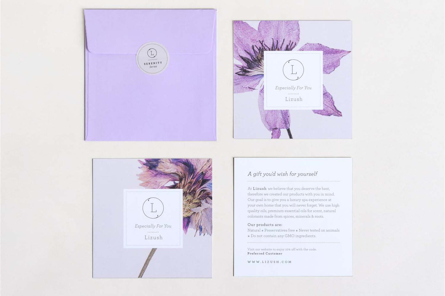 Lavender bath and body set, Natural skincare appreciation gift box-11