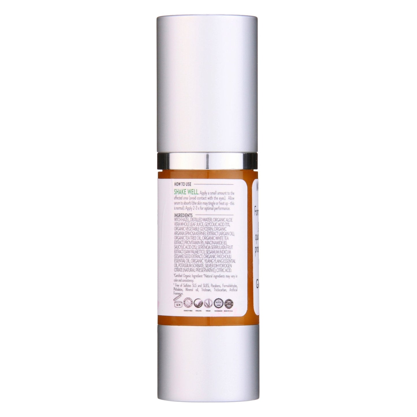 Organic Clear Skin Acne Serum - Oil Regulation Serum-1