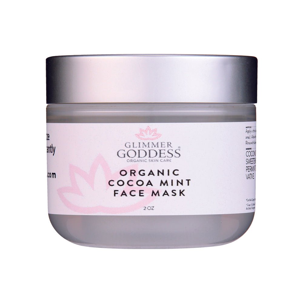Organic Cocoa Mint Skin Tightening Face Mask Skin Brightener-0