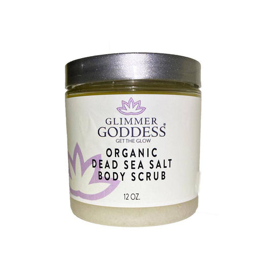 Organic Body Scrub with Dead Sea Salt & Shea Butter-0
