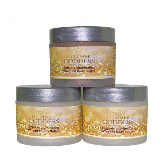 Organic Shimmering Whipped Body Butter Trio-0