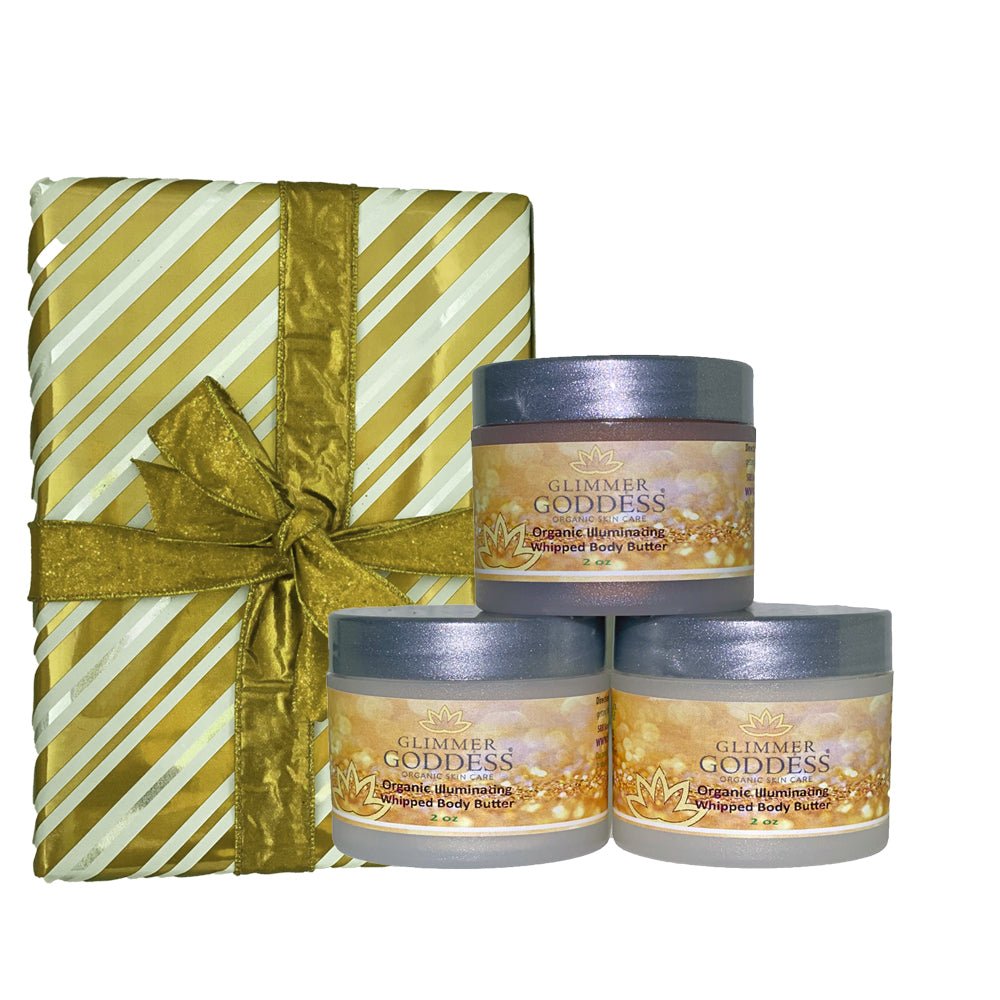 Organic Shimmering Whipped Body Butter Trio-5