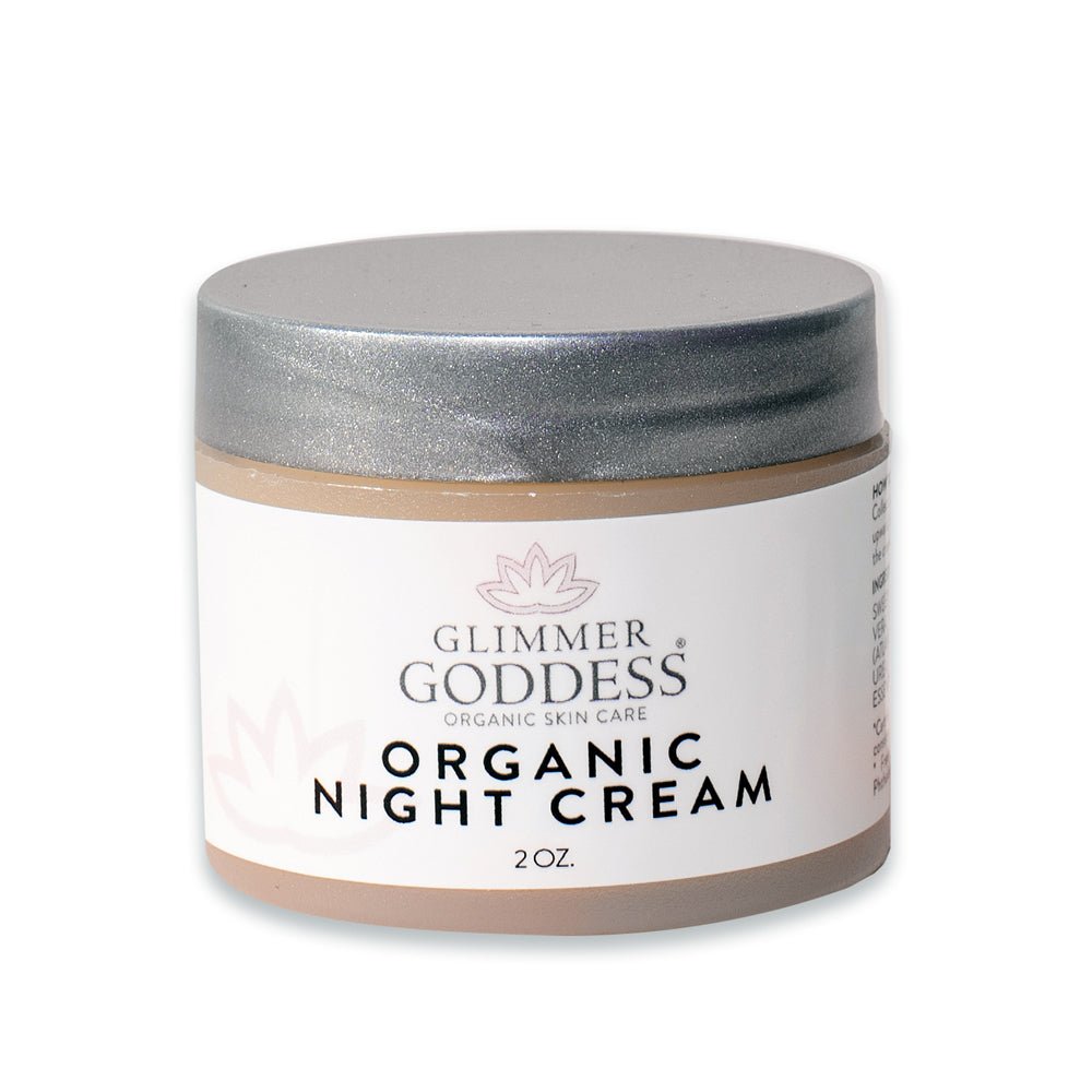 Organic Skin Renewal Night Face Cream - Hydrates & Lifts-1