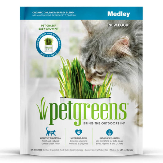 🌱 Organic Pet Grass Growing Kit - Oat, Rye, & Barley Blend for Pets 🐾-0