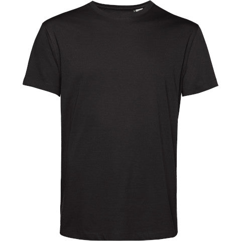 B&C Men's #Organic E150 T-Shirt - Black Pure-0