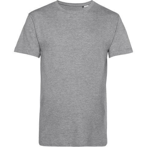 B&C Men's #Organic E150 T-Shirt - Heather Grey-0